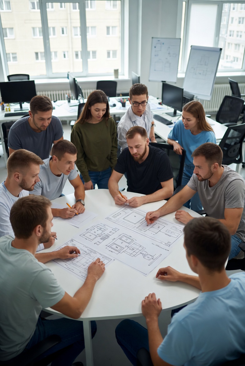 Команда конструкторского бюро